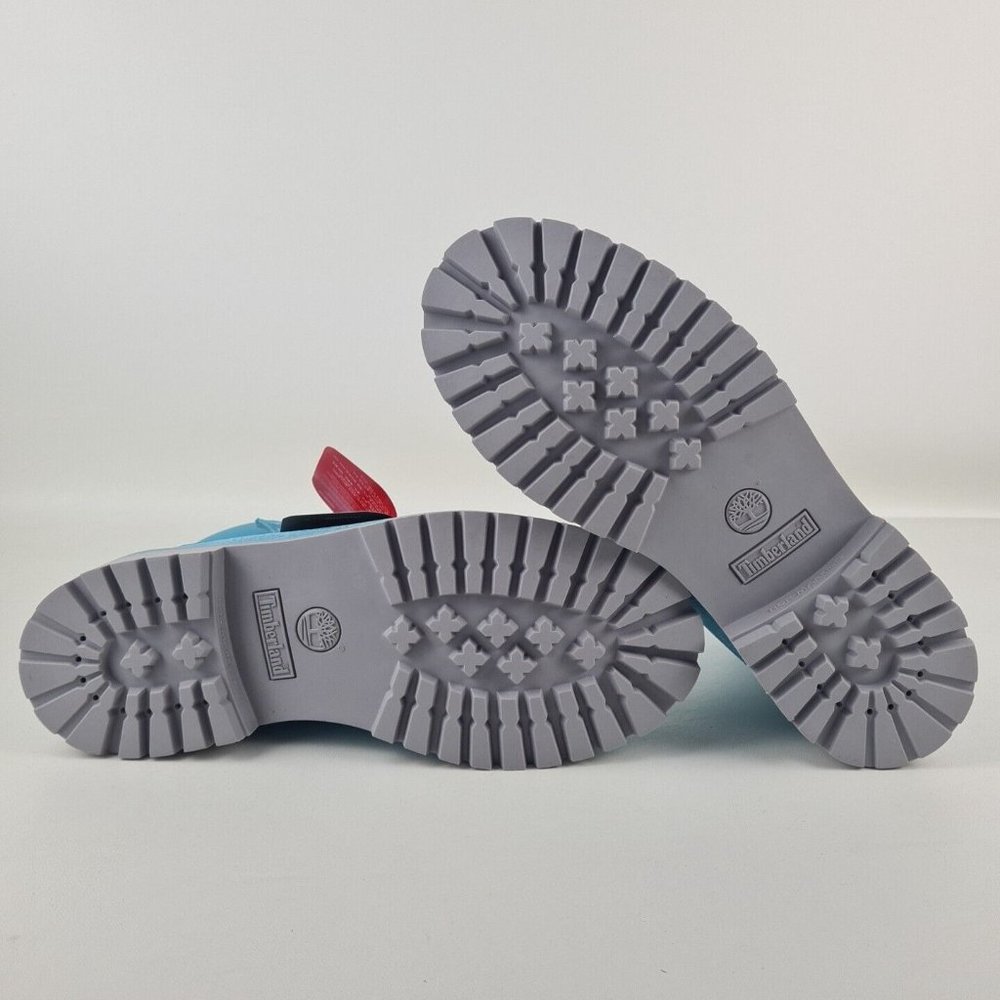 Timberland 6 IN Classic Boots Blue Floral - Picture 8 of 12